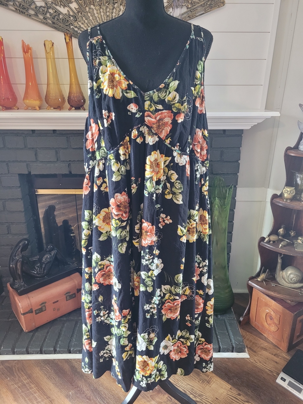 Torrid Floral Maxi Dress
